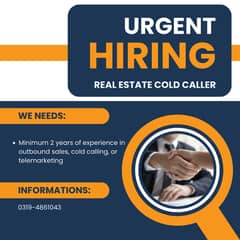 Outbound Sales Representative – Real Estate Lead Generation