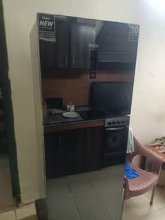 Haier Glass Door Touch Screen Fridge
