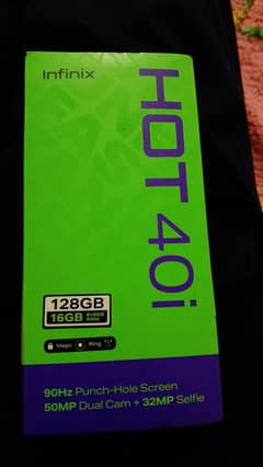 INFINIX HOT 4Oi  8+8(16) / 128