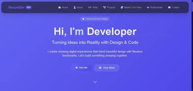 Get Your custom website - Personal / portfolio / Busniess web page
