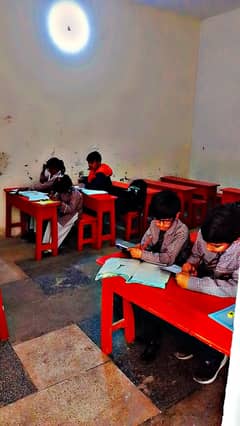 school office n students chairs n desks for sale  contact 03355388516