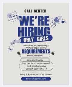 Call center staff