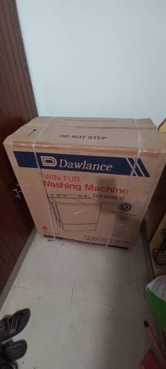 Brand new Dawlance DW 6550 W washing machine