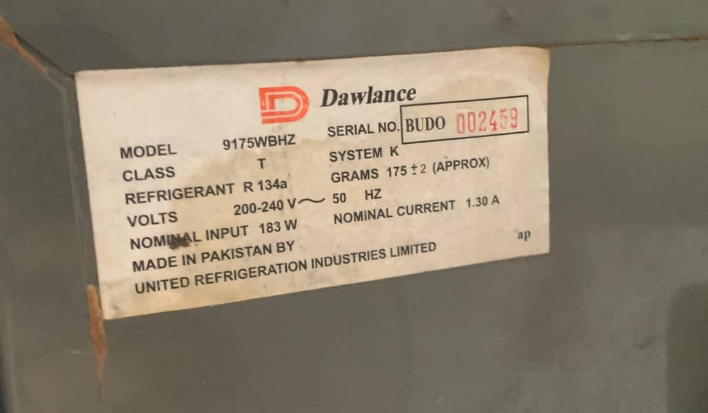 Dawlance Fridge Medium size 3