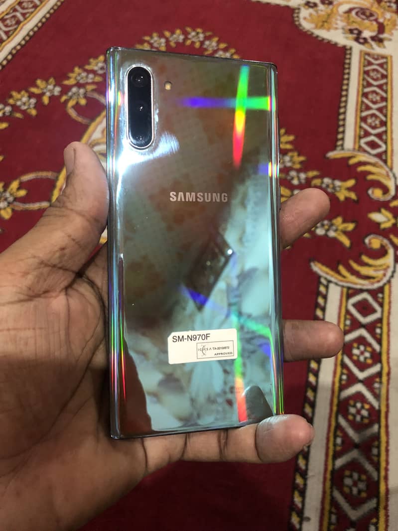 samsung note 10 box open condition 256gb  . non pta . exchange possible 0