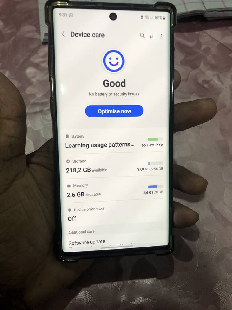 samsung note 10 box open condition 256gb  . non pta . exchange possible 2