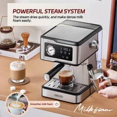 Cafelffe Semi Automatic Espresso Maker - Professional Grade coffee