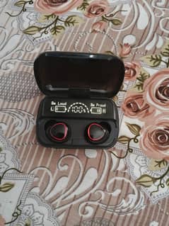 M10 wireless Bluetooth earbuds- good condition