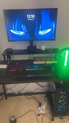 Pro Gaming Setup – RTX 4060 PC + 240Hz Monitor + RGB Style