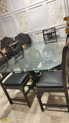 Dining Table with 6 Chairs in Cheap Price