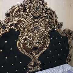 1bed 2almari dressing chairs tabels all like new
