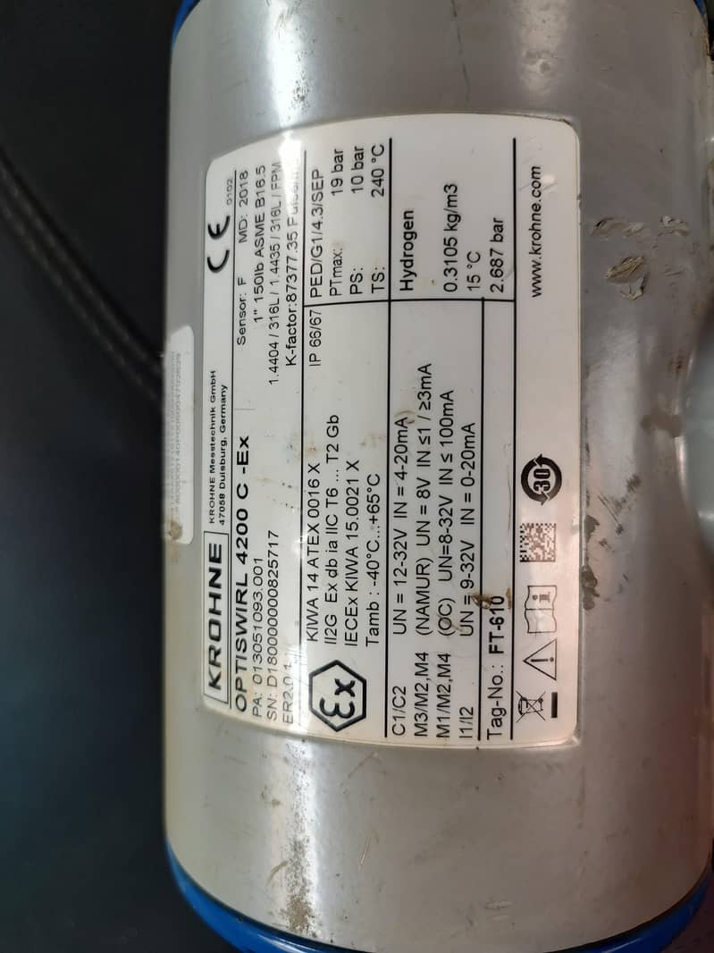 steam flow meter 1