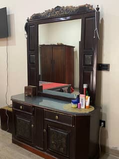 Bed set with dressing table and 2 chairs and 2 side table For SALE