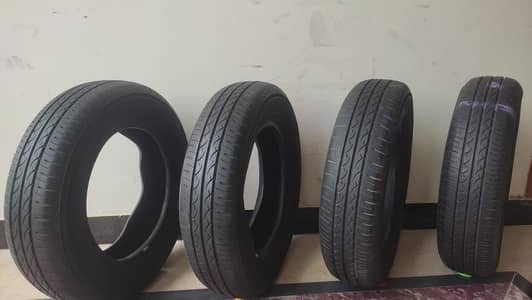 Yokohama tyres (tubeless) 145/80 R13 for WagonR, Cultus etc.