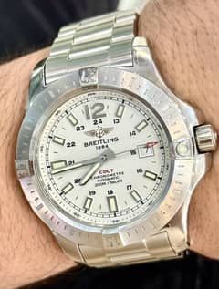BREITLING Colt Date A17388 Men s Automatic White Dial SS Appraisal