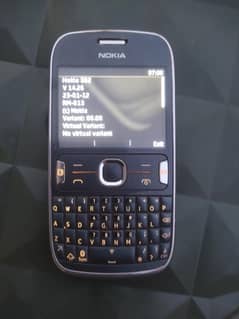 NOKIA 302 ORIGINAL CASSING ORIGINAL WIFI MOBILE PTA APPROVED
