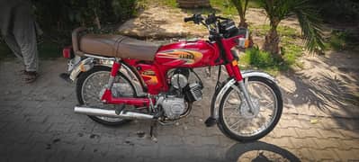 Yamaha Royale YB 100 Model 2002 Convert Into 2008 |