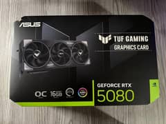 ASUS-TUF Gaming NVIDIA GeForce RTX 5080 16GB GDDR7 PCI Express 5.0 Gra