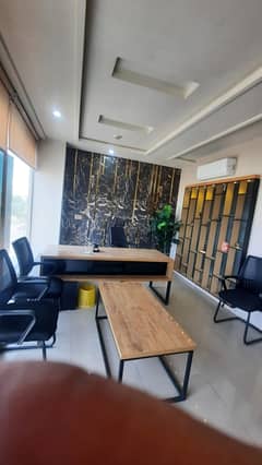 4 Marla Fully Furnished Commercial Floor for Rent DHA Phase 6, Facing Raya