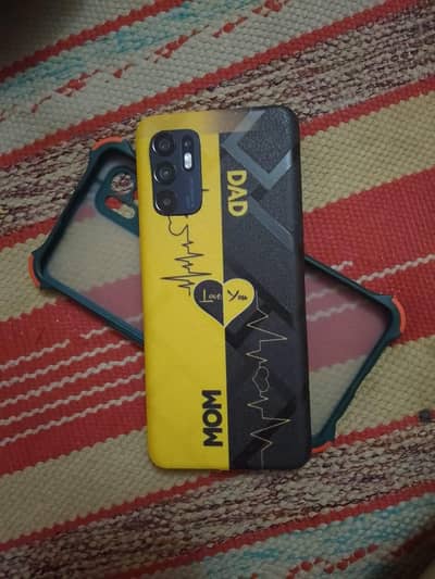 oppo reno 6 8+8 128gb + box charger