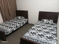 Independent LDA Flat/ Apartment single room with TVL for rent in Q Block Model Town Lahore Kitchen & bath room Rent = 35000