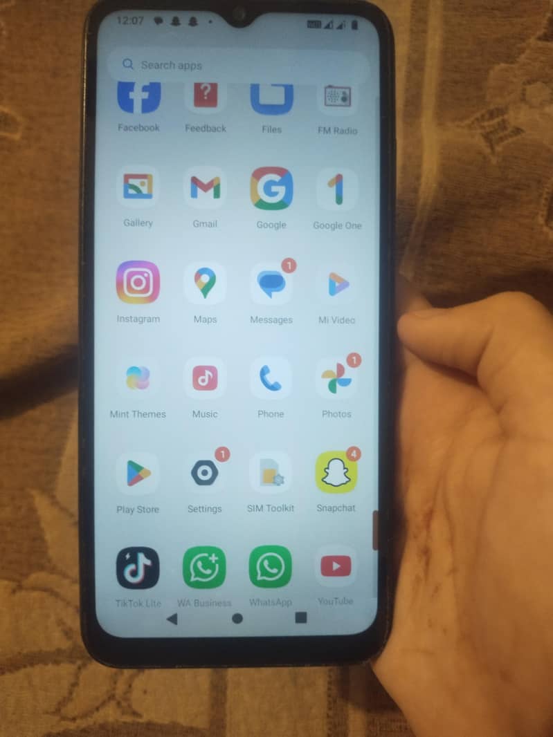 Redmi A1+ mobile with box he koi problem nahi pta proved he 1