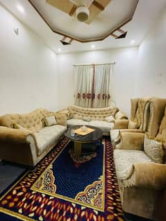 7 seater sofa set with center table