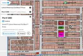 Great Location 5-Marla Plot for Sale in T Prime Block of the Lahore Motorway City