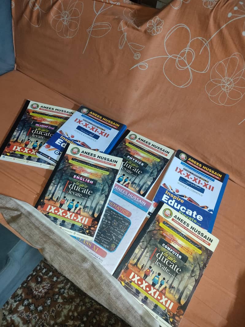 1st year complete course with anees Hussain notes (binding done) 2
