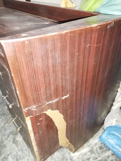 Office table / pure wood / heavy material