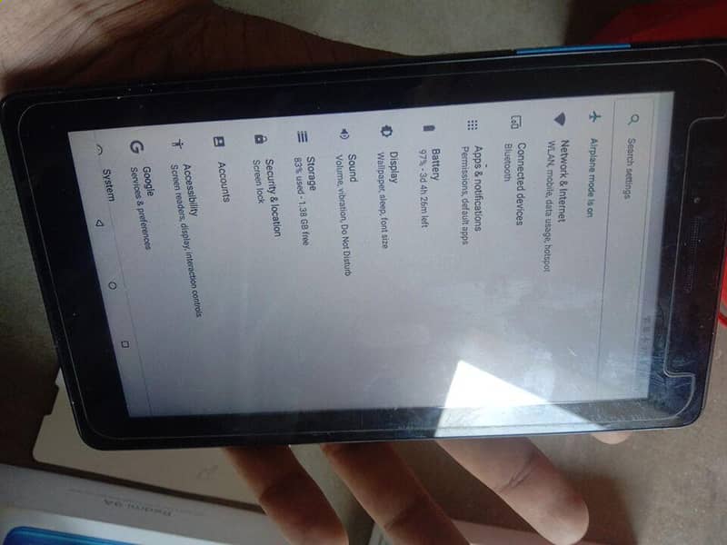 Lenovo tab E7 6