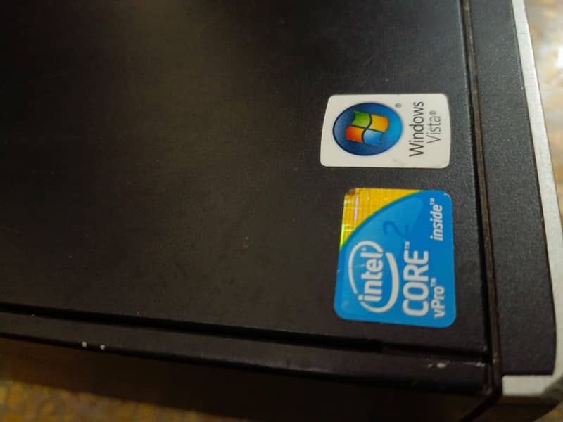 Hp core 2 duo Cpu with full setup 15