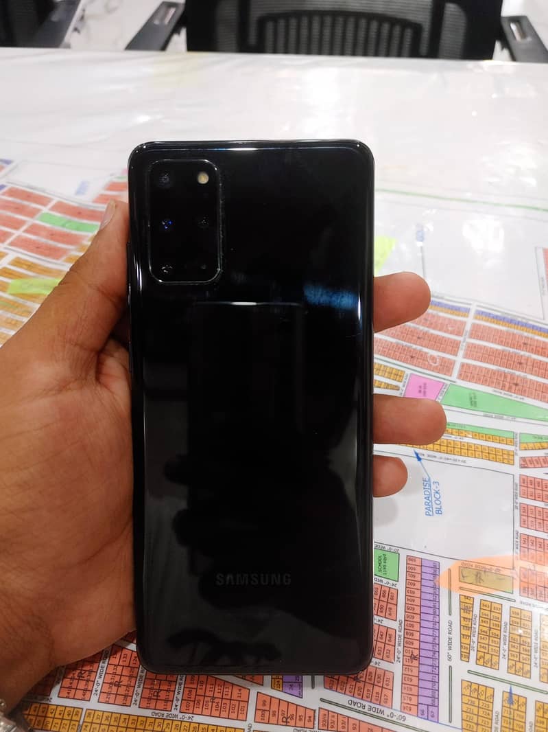 Samsung s20 plus edge in display finger print 2