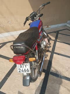 United 70cc Alloy rim wali 6000km use original