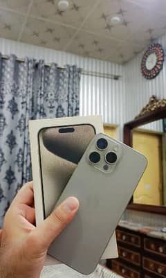 I phone 15pro Max 256Gb Factory Unlock Non pta