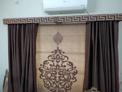 curtains with motif for sale