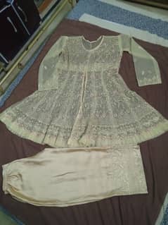 FROCK WITH FLAPPER. .