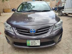 TOYOTA COROLLA GLI 2012 model well maintained grey car is for sale