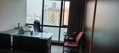 Furnished Office with Beautiful View For Rent