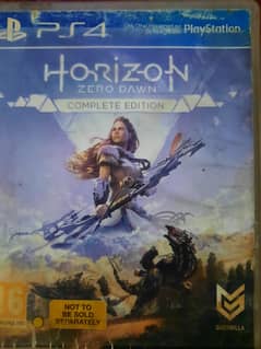 Horizon zero dawn complete edition ps4 game 10/10 condition