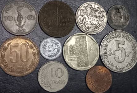 Coins of America Countries & Small Islands