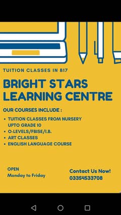 Bright stars learning center