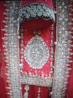 bridal wedding lehanga 3 months old. 03049006775