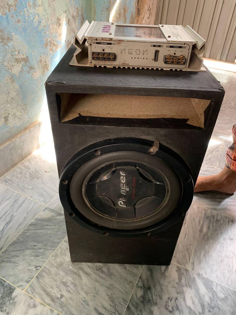 woofer+amp 4