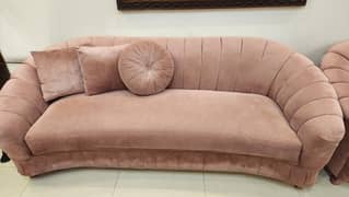 wood sofa