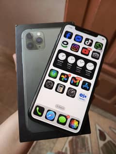 apple I phone 11 pro with box and cable pta approved w pack set 1000