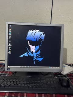pc with monitor and kbm