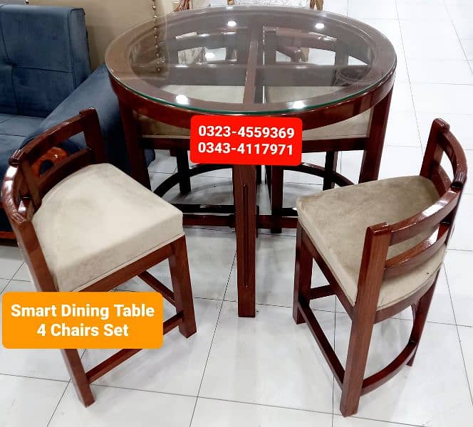 Dining table / Smart dining table / round table dining set / table 1