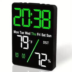 New Digital Table Alarm Clock ⏰ With C_Type Charger