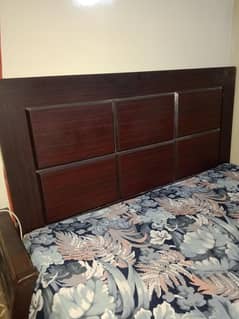 Wooden Bed with Master Foam
